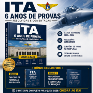 Apostila ITA - 6 Anos de Provas (2025 a 2020)