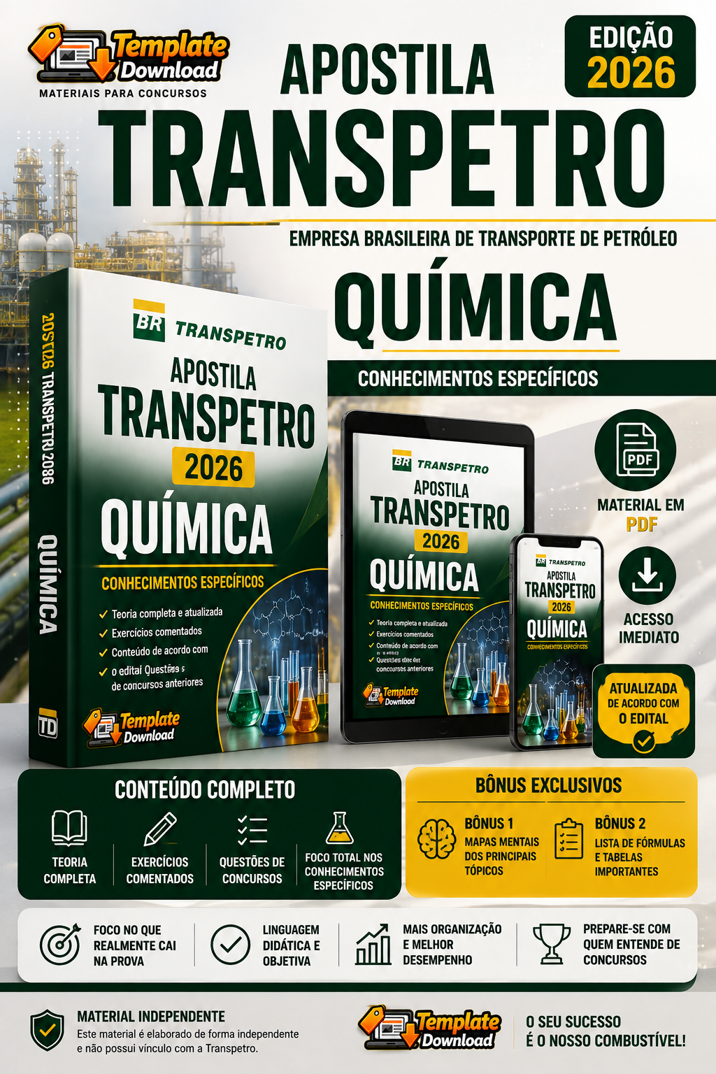 Apostila Transpetro 2026 Cozinheiro (CZA)