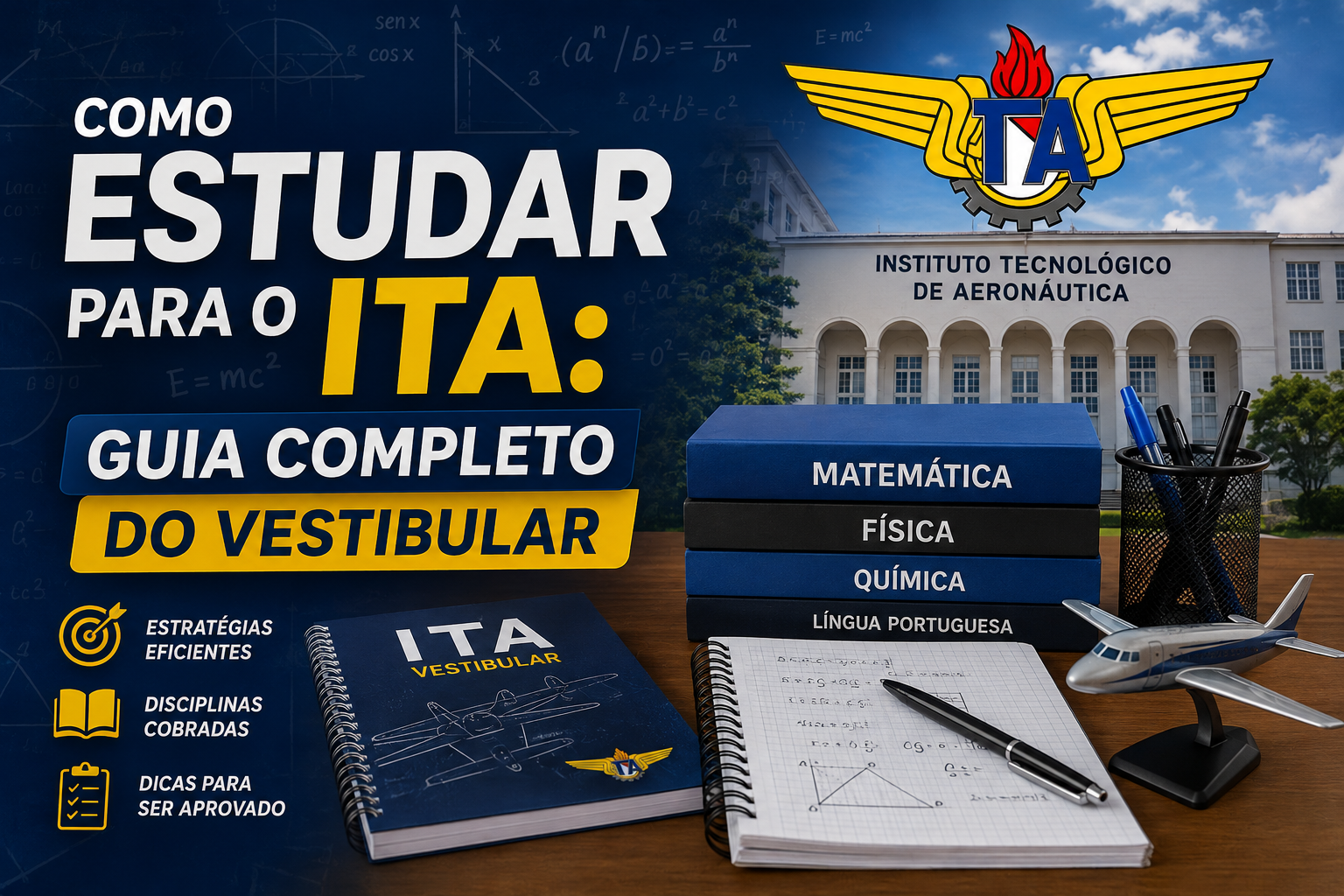 Como Estudar para o ITA Guia Completo do Vestibular