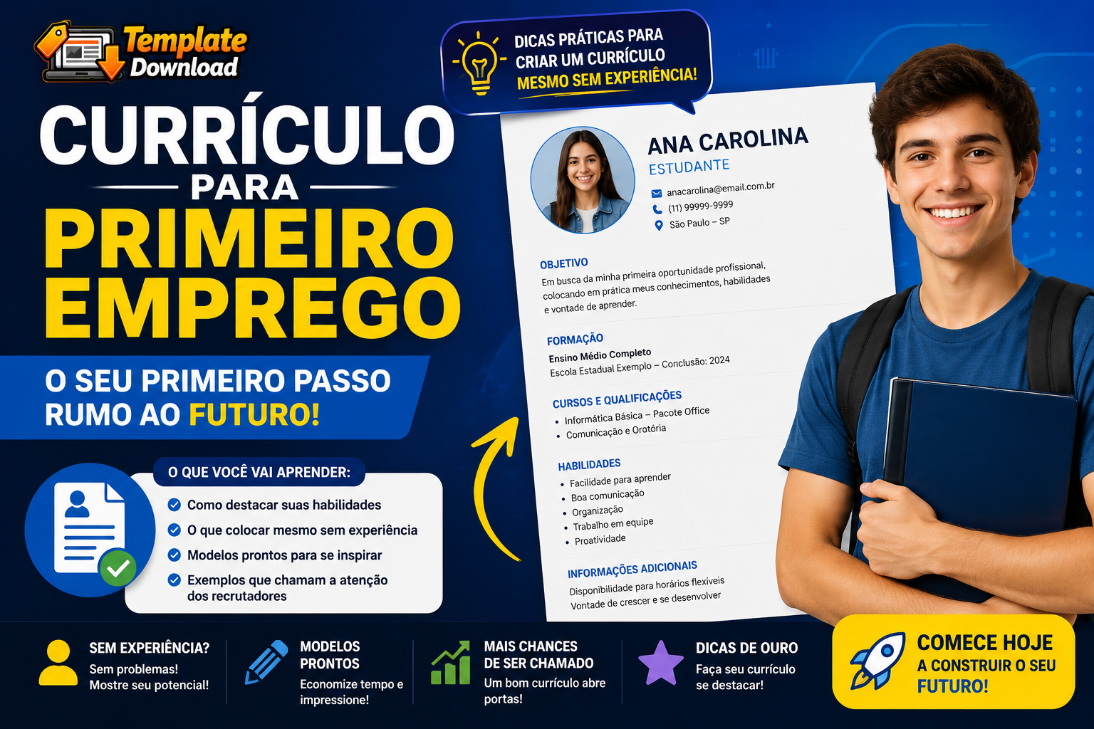 O que Colocar no Currículo Quando Não se Tem Experiência