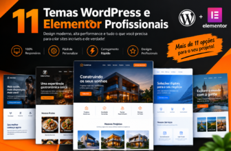 11 Temas WordPress e Elementor Profissionais
