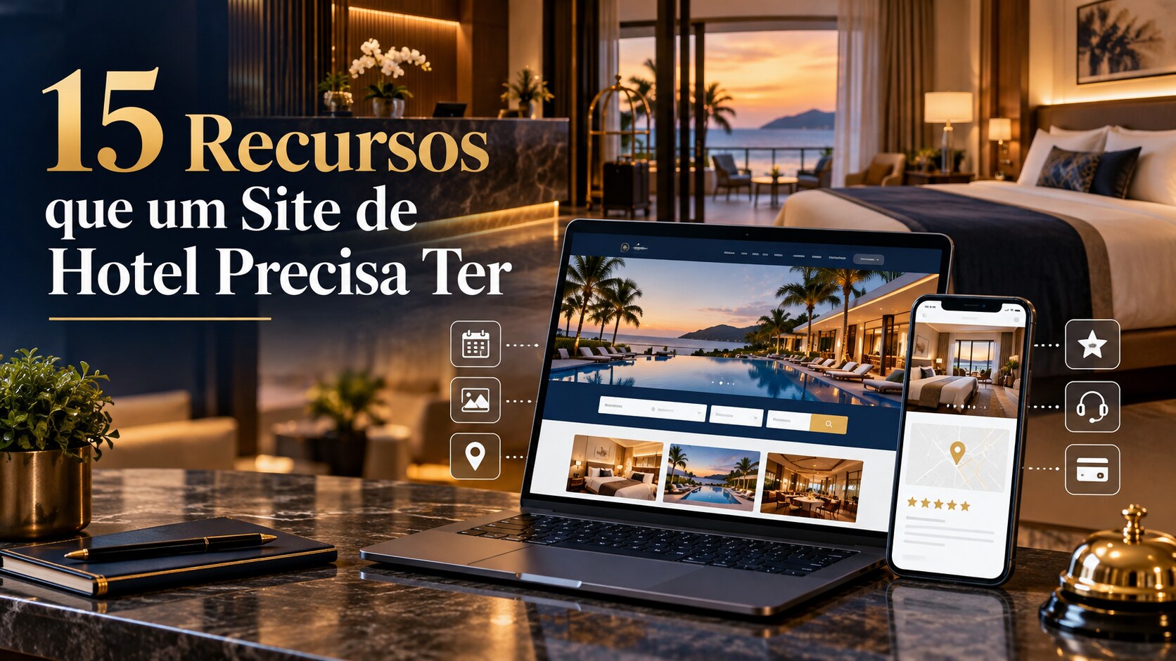 15 Recursos que um Site de Hotel Precisa Ter