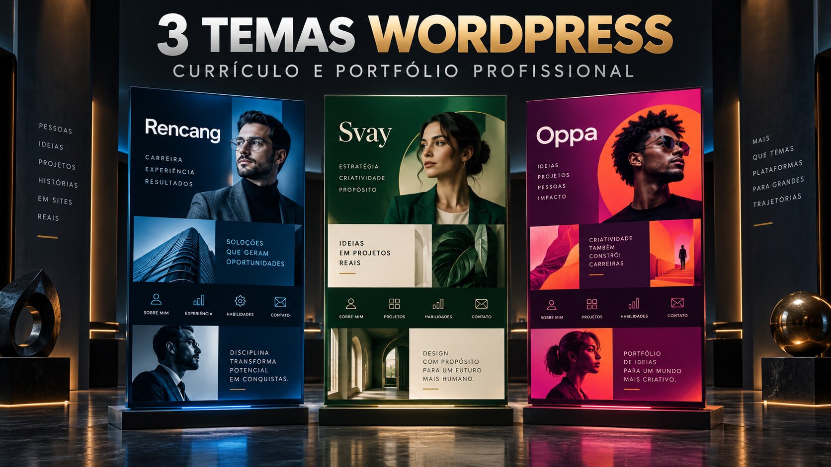 3 Temas WordPress Para Criar Currículo e Portfólio Profissional