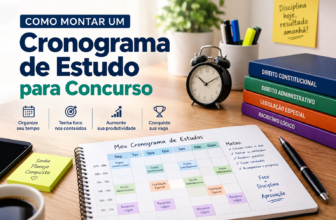 Como Montar um Cronograma de Estudo para Concurso