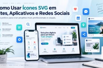 Como Usar Ícones SVG em Sites, Aplicativos e Redes Sociais