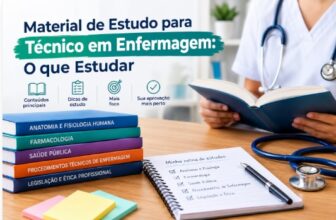 Material de Estudo para Técnico em Enfermagem: O que Estudar