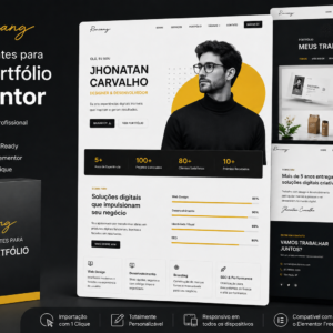 Rencang - Kit de Templates para CV e Portfólio Elementor