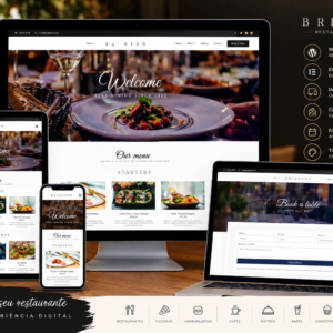 Template Elementor para Site de Restaurante