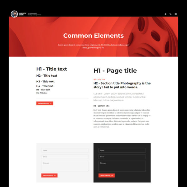 FLO - Portfólio criativo e Template Kit currículo - Imagem 13