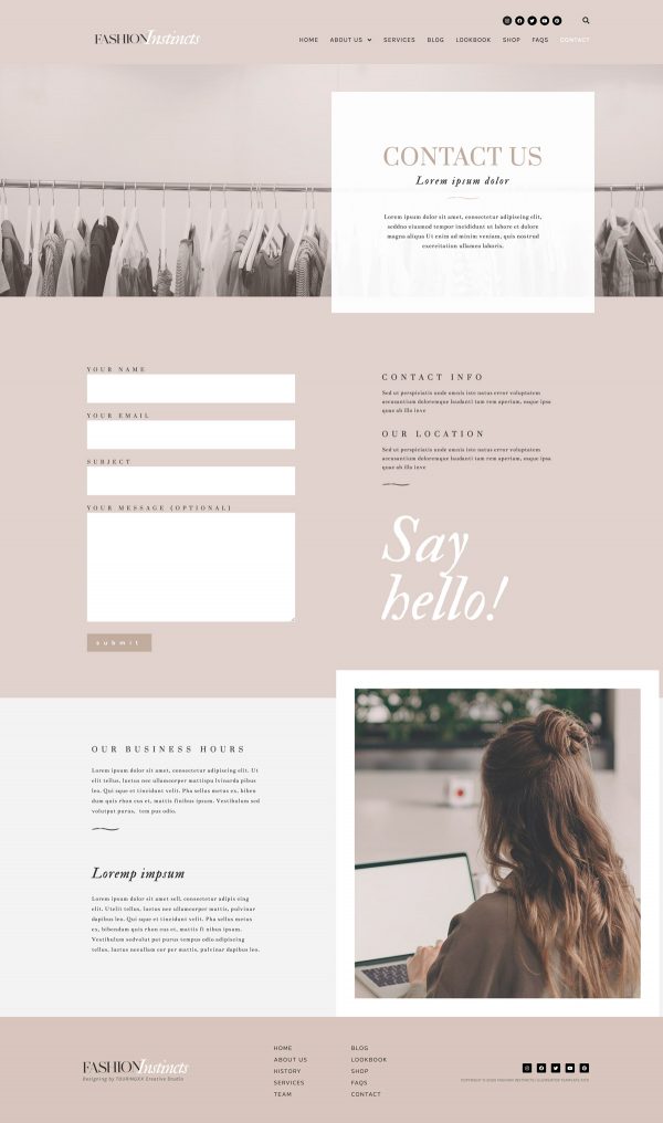 Fashion Instincts - WooCommerce Elementor Template Kit - Imagem 3