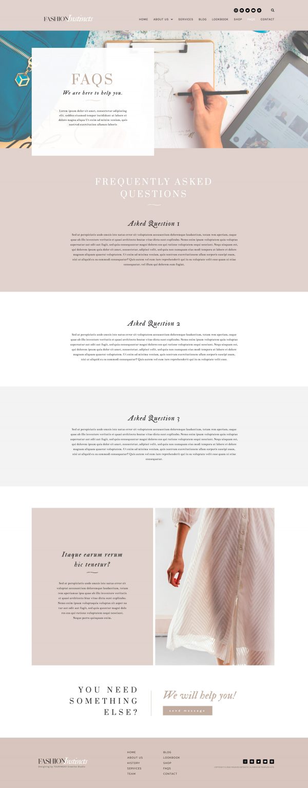Fashion Instincts - WooCommerce Elementor Template Kit - Imagem 4