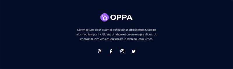 Oppa Kit de Modelos Elementor para Portfólio Pessoal - Imagem 5