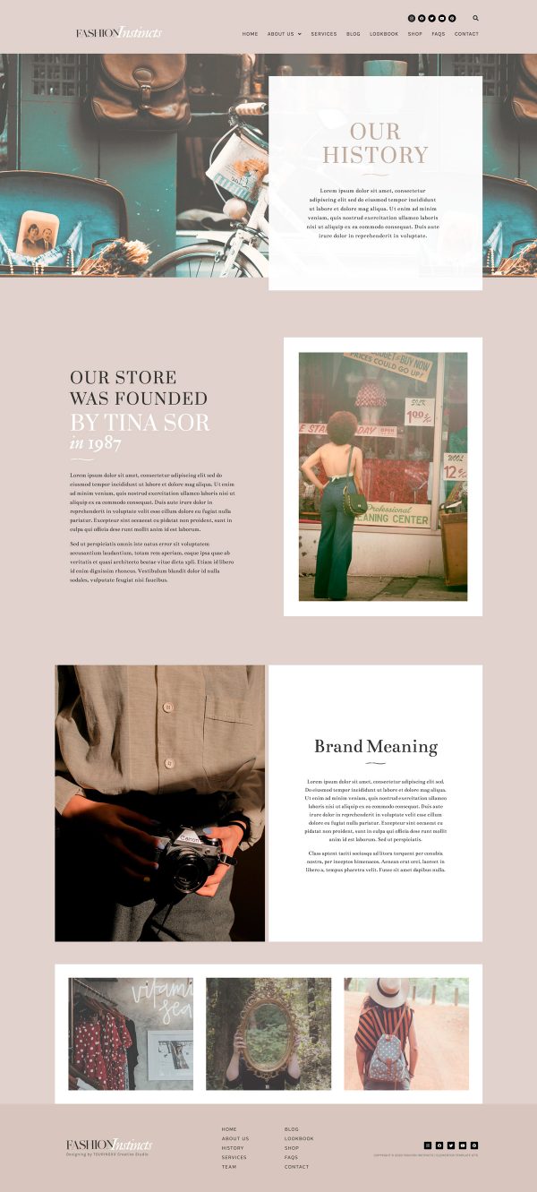 Fashion Instincts - WooCommerce Elementor Template Kit - Imagem 6