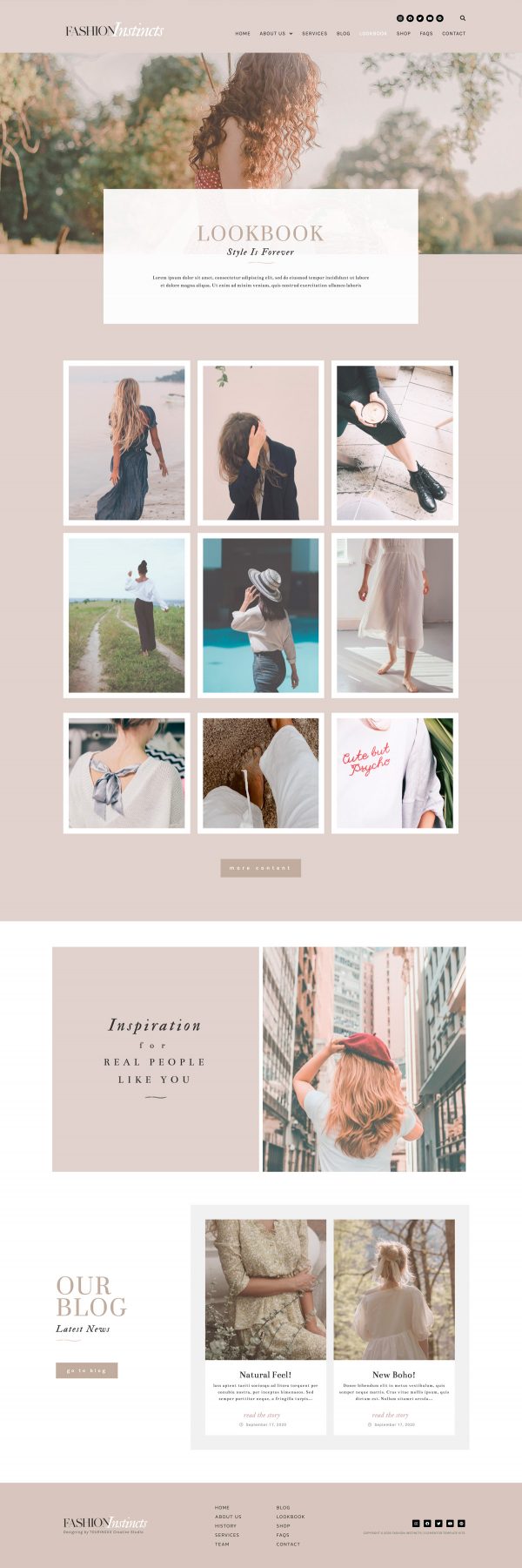 Fashion Instincts - WooCommerce Elementor Template Kit - Imagem 7