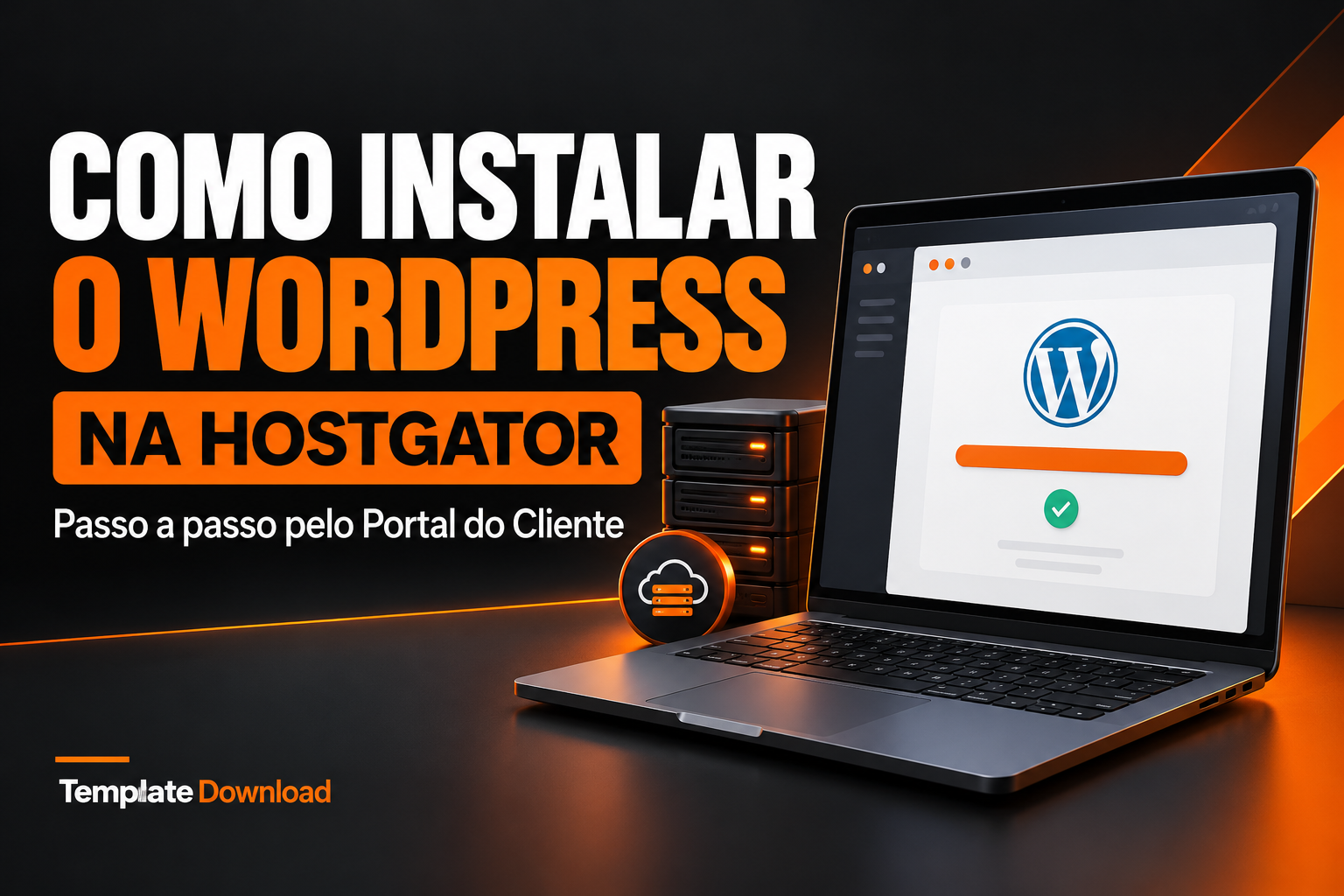 Como Instalar o WordPress no Site pela Hostgator