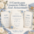 15 Convite para Casamento Editável Azul Acinzentado