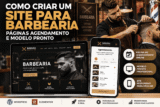 Como Criar um Site para Barbearia Páginas Agendamento e Modelo Pronto