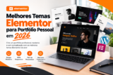 Melhores Temas Elementor para Portfólio Pessoal em 2026