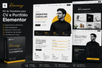 Rencang – Kit de Templates para CV e Portfólio Elementor