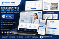 Tema HTML para Site de Dentista Odonto Prime