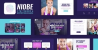 Tema WordPress Niobe para Treinador de Academia e Consultor de Nutrição