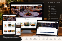 Template Elementor para Site de Restaurante