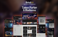 Mebadink Kit de Templates Elementor para Estúdio de Tatuagem e Piercing